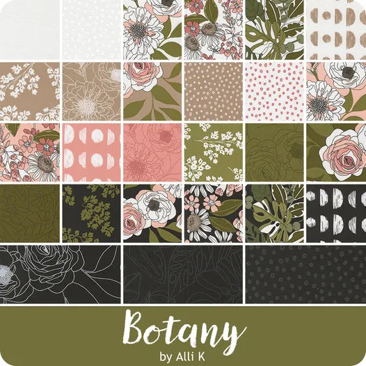 Moda Botany Jelly Roll® – Fresh Florals & Earthy Neutrals