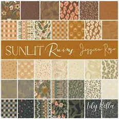 Sunlit Ruins Charm Pack – 42 Piece Precut Fabric Collection