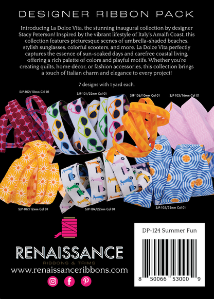 La Dolce Vita Summer Fun – Designer Ribbon Pack