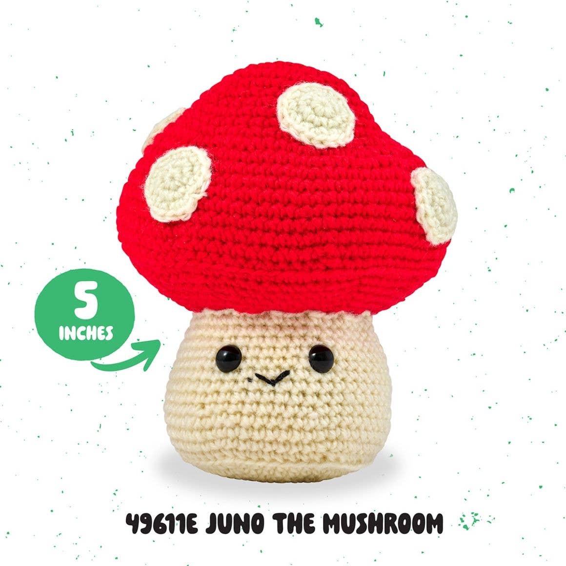 Bucilla Amigurumi Crochet Kit - Juno the Mushroom