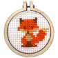 Mini Matchbox Cross Stitch Kit: For Fox Sake!