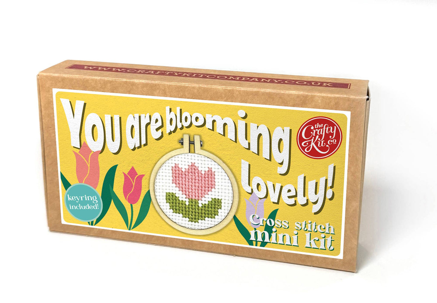 'You're Blooming Lovely!' Mini Matchbox Cross Stitch Ki