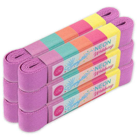 Tula Pink - Solid Mystic/Purple Nylon Webbing – 1" Wide / 2 Yards
