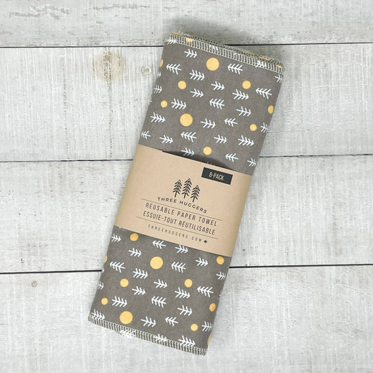 Organic Reusable Paper Towels  - Grey Trees