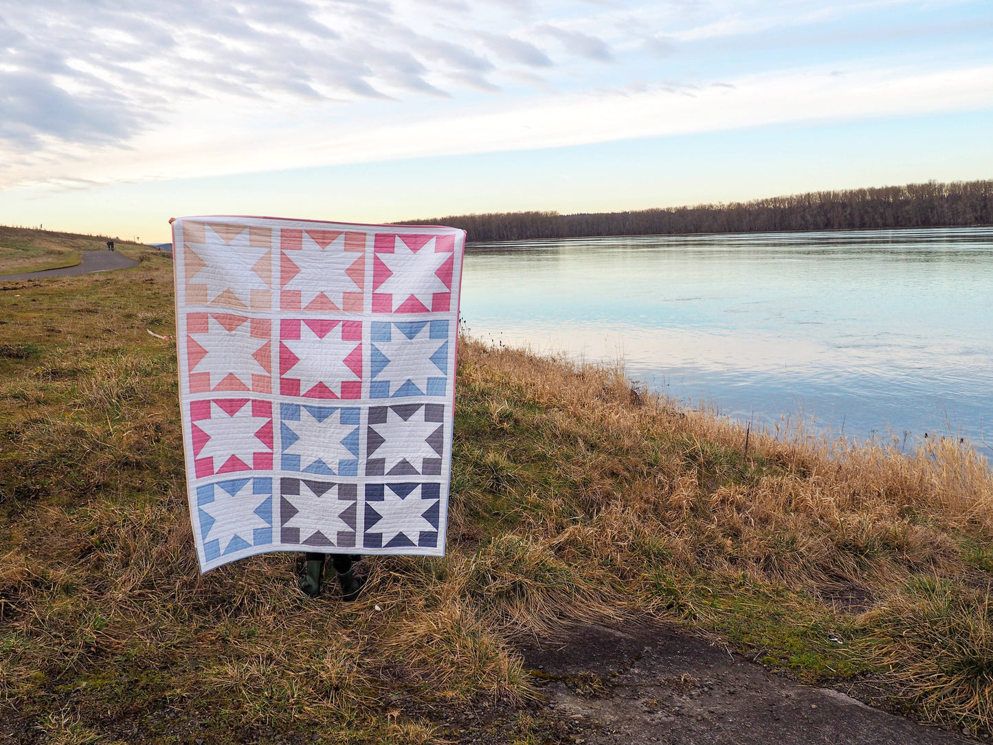 Inside Out Star Quilt Pattern - Printed