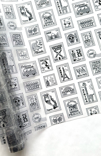 Clear TPU Vinyl: Global Postage