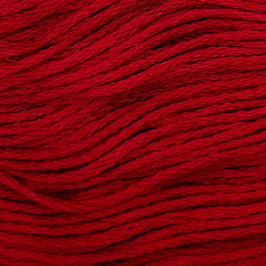 OTF Threads™ Solid 6 Strand Embroidery Floss: 47 Bright Red
