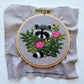 Embroidery Kit: Raccoon