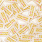 Crocheted with Love Woven Labels - Woven Sewing Label Tag