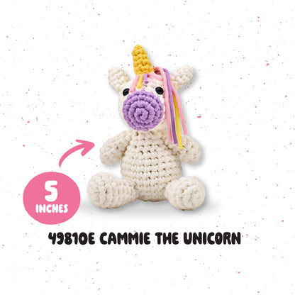 Bucilla Amigurumi Crochet Kit - Cammie the Unicorn