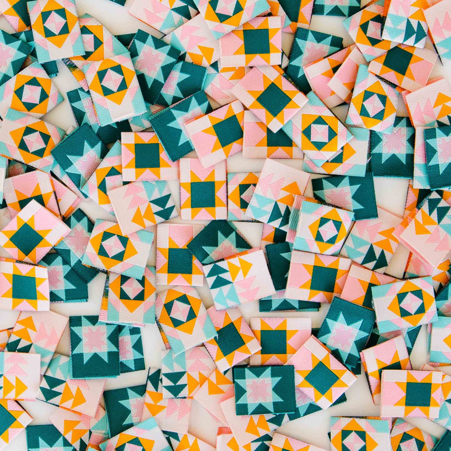 Sewing Woven Clothing and Quilt Labels: Quilt Block