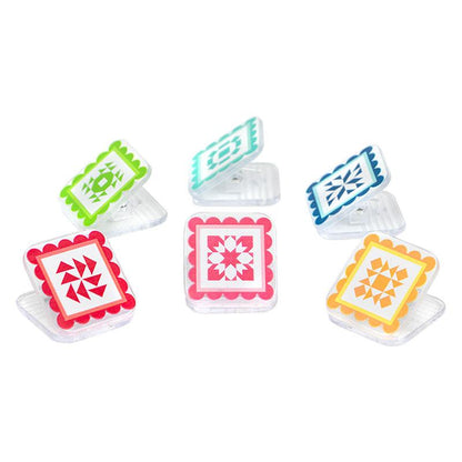 QuiltyClippies Fabric Clips by It's Sew Emma