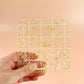 4.5" Square Quilting Ruler: Golden