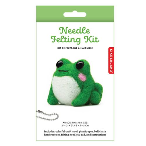 Frog Needle Felting Kit – Kikkerland