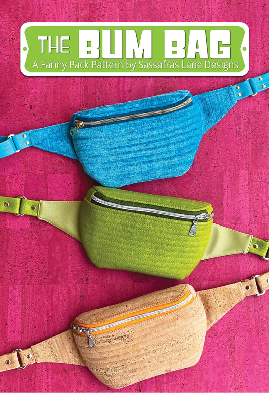 Bum Bag Pattern: Printed