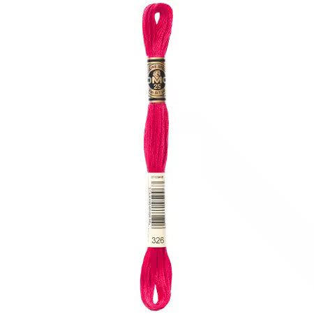 DMC Embroidery Floss – Very Dark Rose (326)