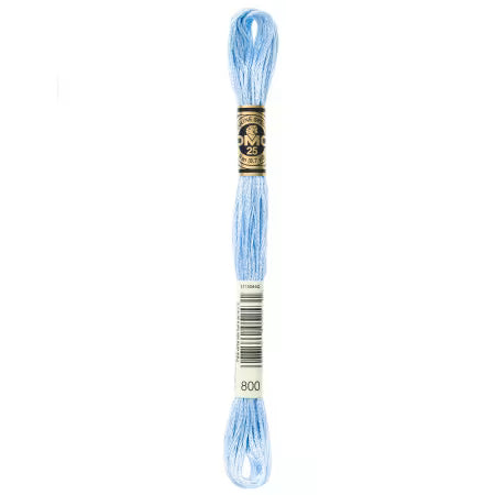 DMC Embroidery Floss – Pale Delft Blue (800)