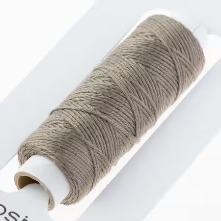 Cosmo Hidamari Sashiko Solid Thread 30 Meters Pale Taupe