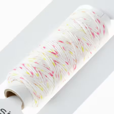 Cosmo Hidamari Sashiko Variegated Thread 30 Meters Pink Yellow
