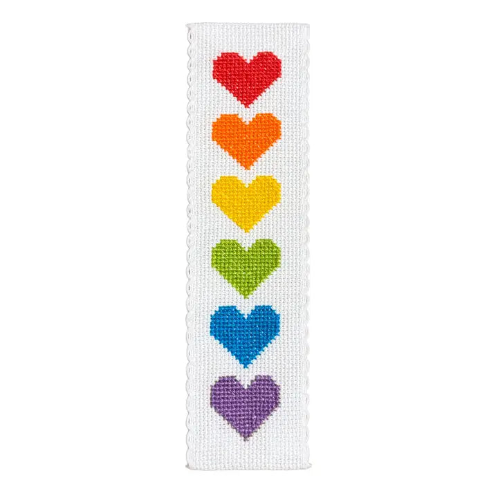 Love Story Cross Stitch Bookmark Kit