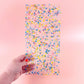 6" x 12" Quilting Ruler: Confetti