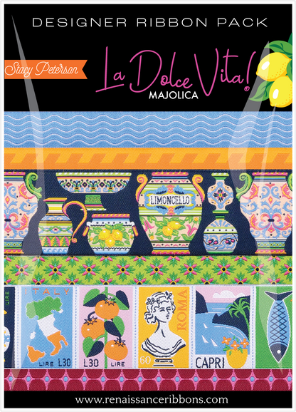 La Dolce Vita Majolica – Designer Ribbon Pack