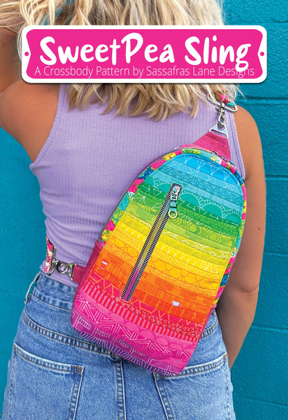 SweetPea Sling Bag Pattern: Printed