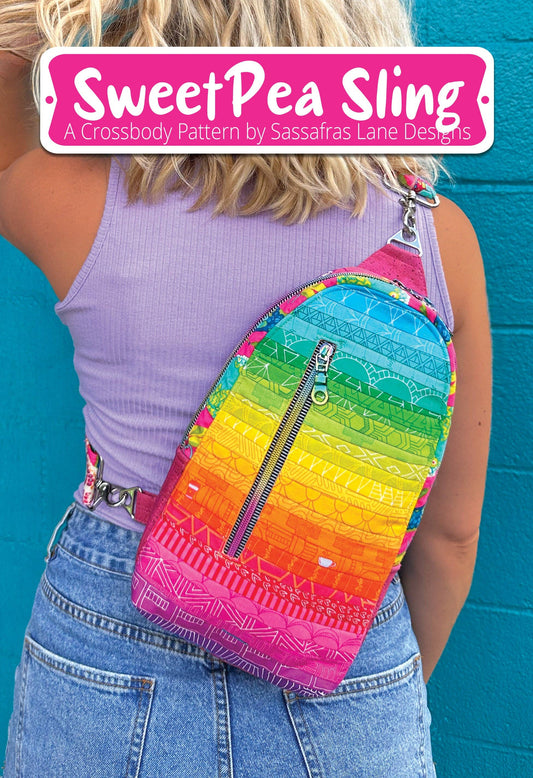 SweetPea Sling Bag Pattern: Printed