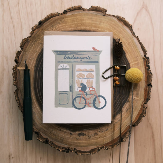 Greeting Card: Boulangerie