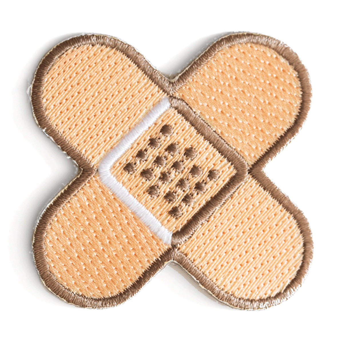 Embroidered Iron-On Patch: Bandage