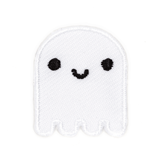 Embroidered Sticker Patch: Ghost