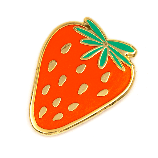 Enamel Pin: Strawberry
