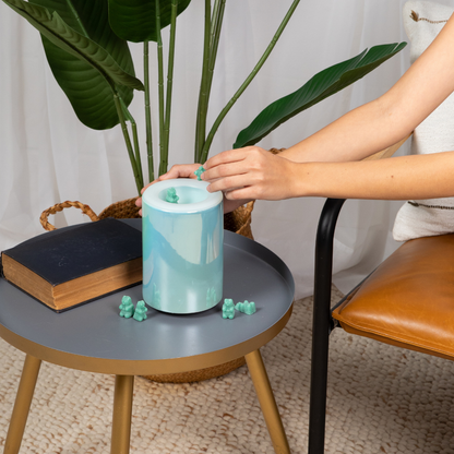 Mod Wax Warmer: Blue Iridescent