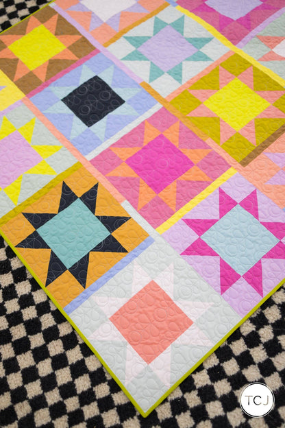 Star Adventure Quilt Pattern - Printed