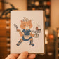 Greeting Card: Witchy Diner Server