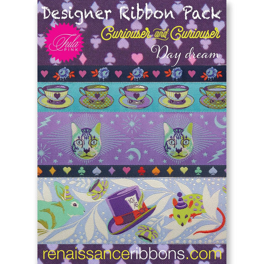 Tula Pink - Curiouser & Curiouser Ribbon Pack – Day Dream (5 yds Total)