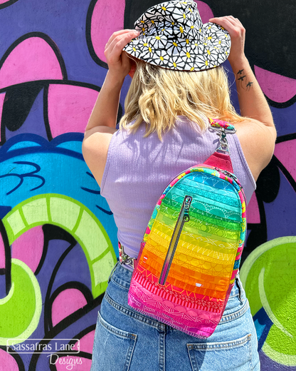 SweetPea Sling Bag Pattern: Printed