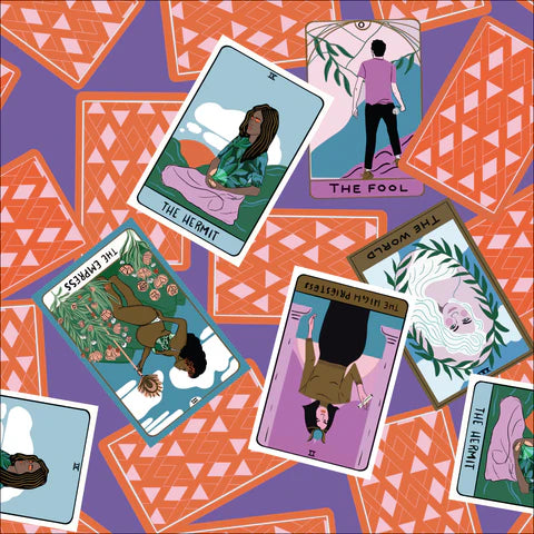 Cloud9 Fabrics: Secret of the Oracle by Tara Reed: Tarot Cards