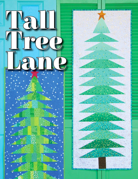 Tall Tree Lane Wallhanging Pattern: Paper Pattern