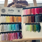 Jelly Chunky Chenille Yarn – Super Soft, Super Bulky Velvet Yarn 🧶✨: 100-40 LIGHT PINK