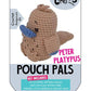 Knitty Critters - Pouch Pals - Peter Platypus