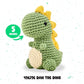Bucilla Amigurumi Crochet Kit - Dan the Dino