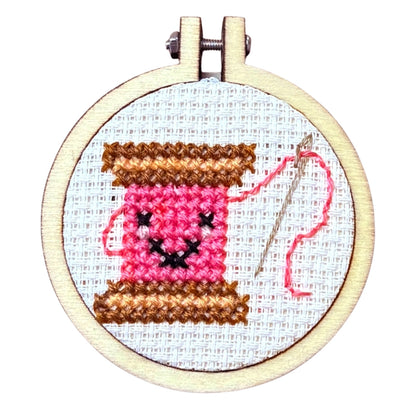 My Resting Stitch Face! Mini Matchbox Cross Stitch Kit
