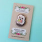 Enamel Needle Minder: Hedgehog