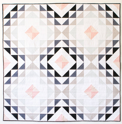 Diamond Ripples Quilt Pattern - Printed