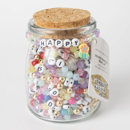 Original Bead Jar - Happy Flower