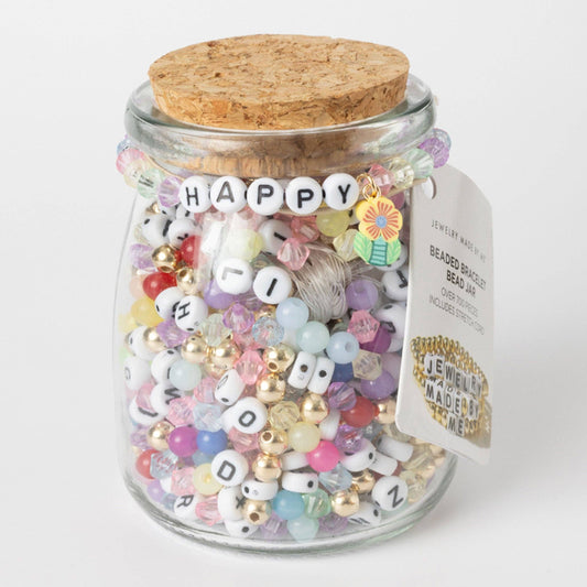 Original Bead Jar - HAPPY Flower