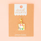 Sewing Machine Removable Zipper Charm: Quilt Star