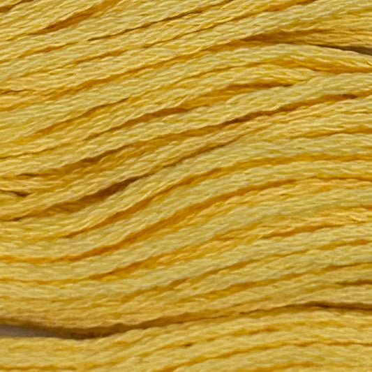 OTF Threads™ Solid 6 Strand Embroidery Floss: 301 Daffodil Yellow