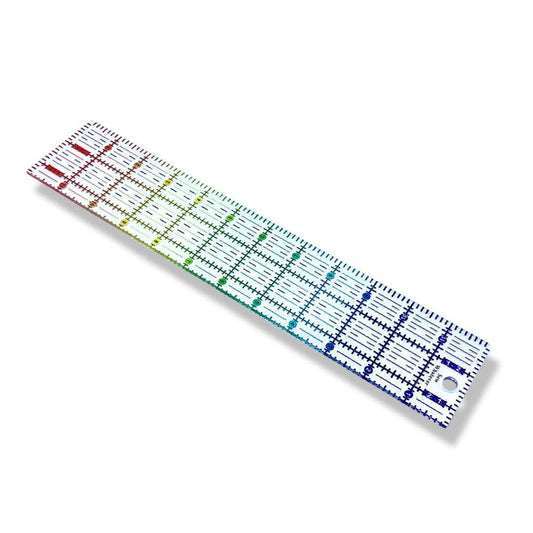 Rainbow Gradient | Glitter - 12" x 2.5” Ruler